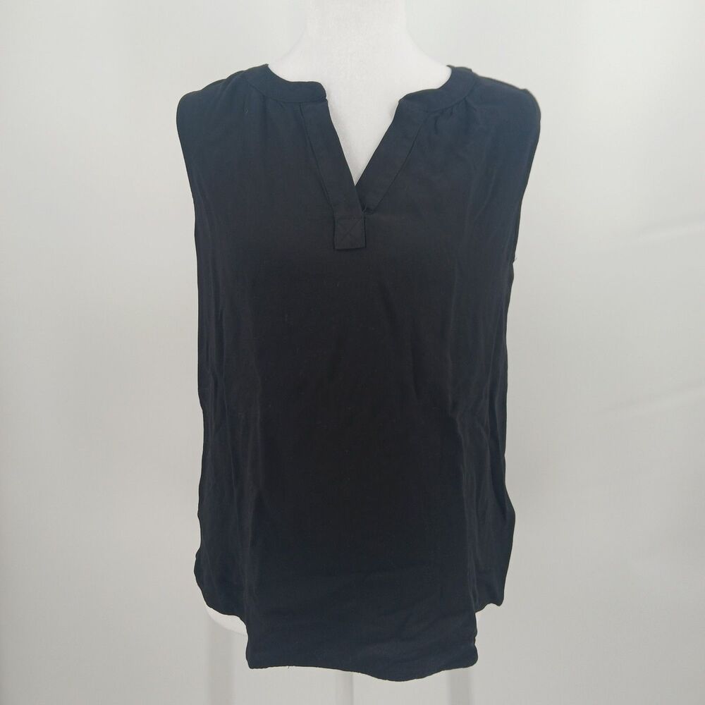 womens black v neck tank top blouse size small amazon essentials casual classic